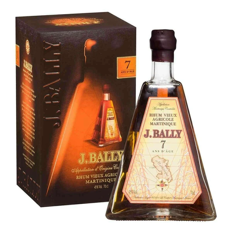 Rum Vieux Agricole Pyramide 7 Anni J.Bally Martinica 70cl