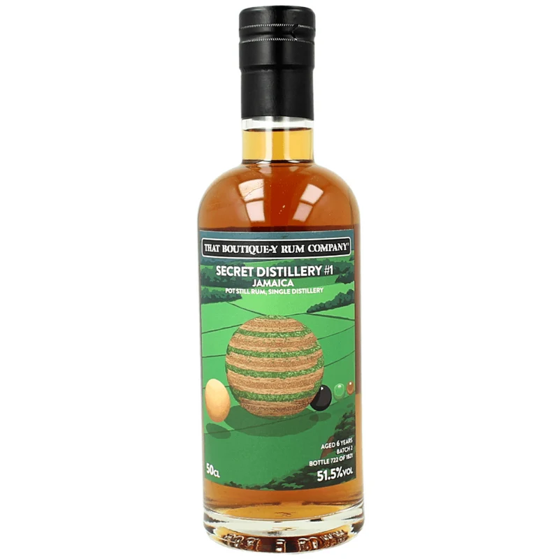 That Boutique-y Rum Company TBRC - Secret Distillery No.1 batch No.2 6 YO (50CL, 51.5% Vol.)