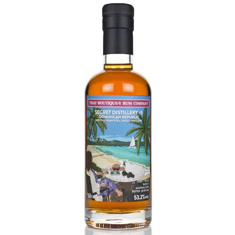 That boutique-y rum company Secret Distillery #5 MULTI COLUMN STILL 7 Year Old (50cl, 53.2%)