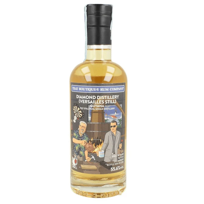 That boutique-y rum company Diamond Dist. (Versailles Still), Guyana, Batch 3 - 14 YO (50CL, 55.6% Vol.)