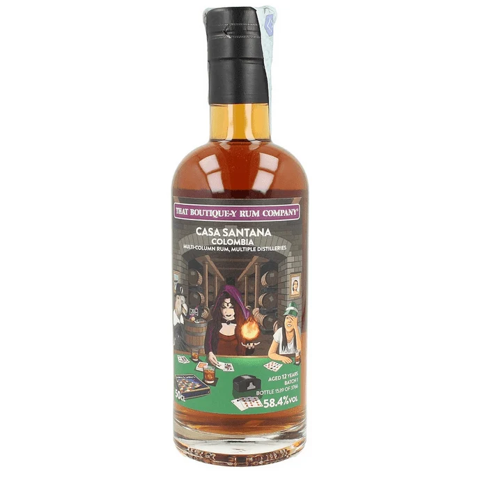 That boutique-y rum company Casa Santana Colombia Multi Column Rum Multiple Dis. Batch 1 12 YO (50CL, 58.4% Vol.)