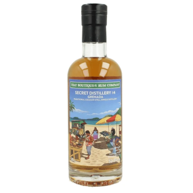 That boutique-y rum company - Grenada Secret Distillery #4 Batch #1 - 52,3% cl. 50