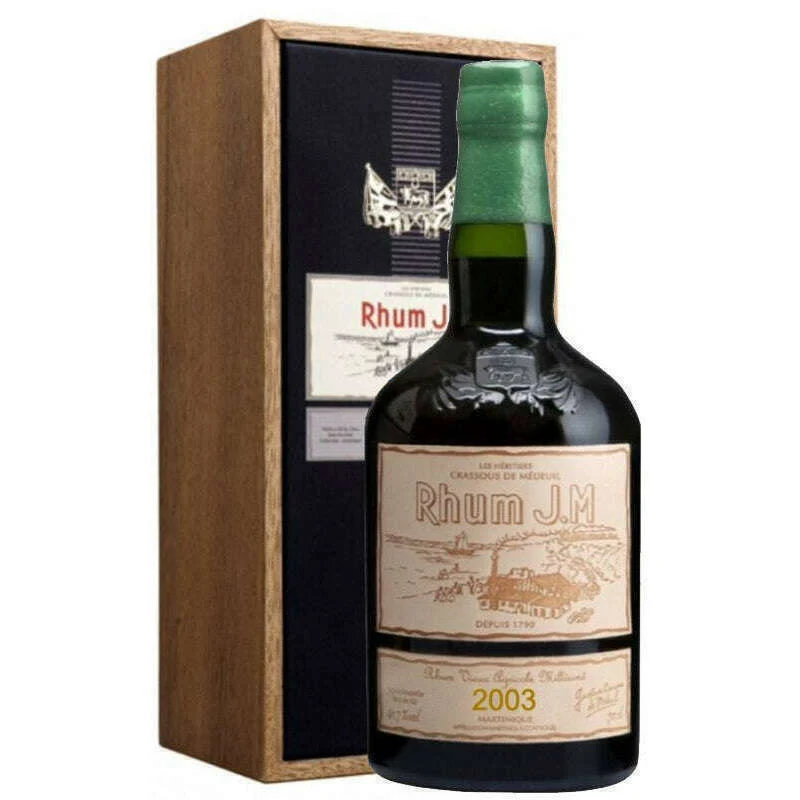 RHUM J.M HORS D'AGE MILLESIME 2003 (70CL, 41.8% Vol.)