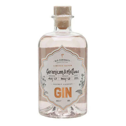 Old Curiosity Geranium & Mallow Gin (50cl, 46% Vol.)