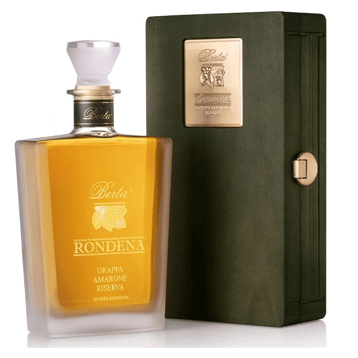 BERTA DISTILLERIE RONDENA Grappa Invecchiata Amarone Riserva VI Edizione (70CL, 43.0% Vol.)