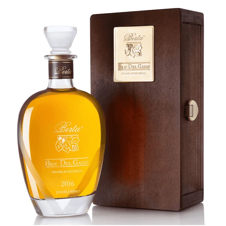 BERTA DISTILLERIE Grappa Invecchiata Bric del Gaian 2016 (70CL, 43.0% Vol.)