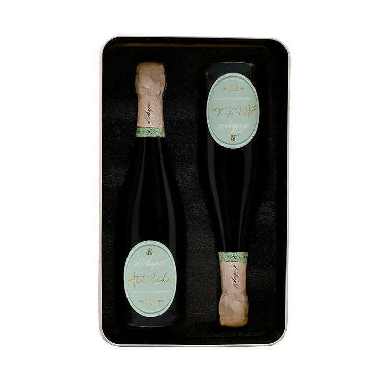 d'Araprì Spumante Metodo Classico Attitude Special Edition 2025 (Scatola in latta con 2 Btg.)
