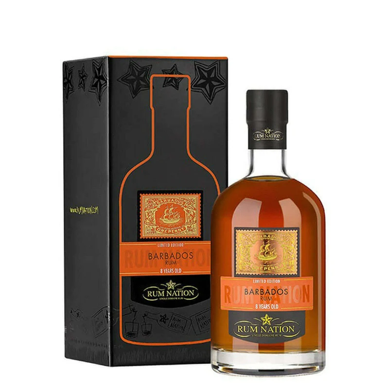 RUM NATION - BARBADOS 8 YO (70CL, 40.0% Vol.)