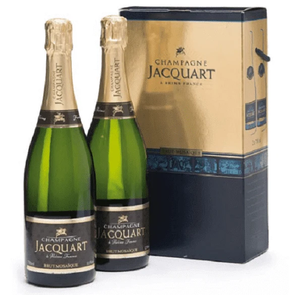Champagne Jacquart Brut Mosaique Confezione 2 Bottiglie