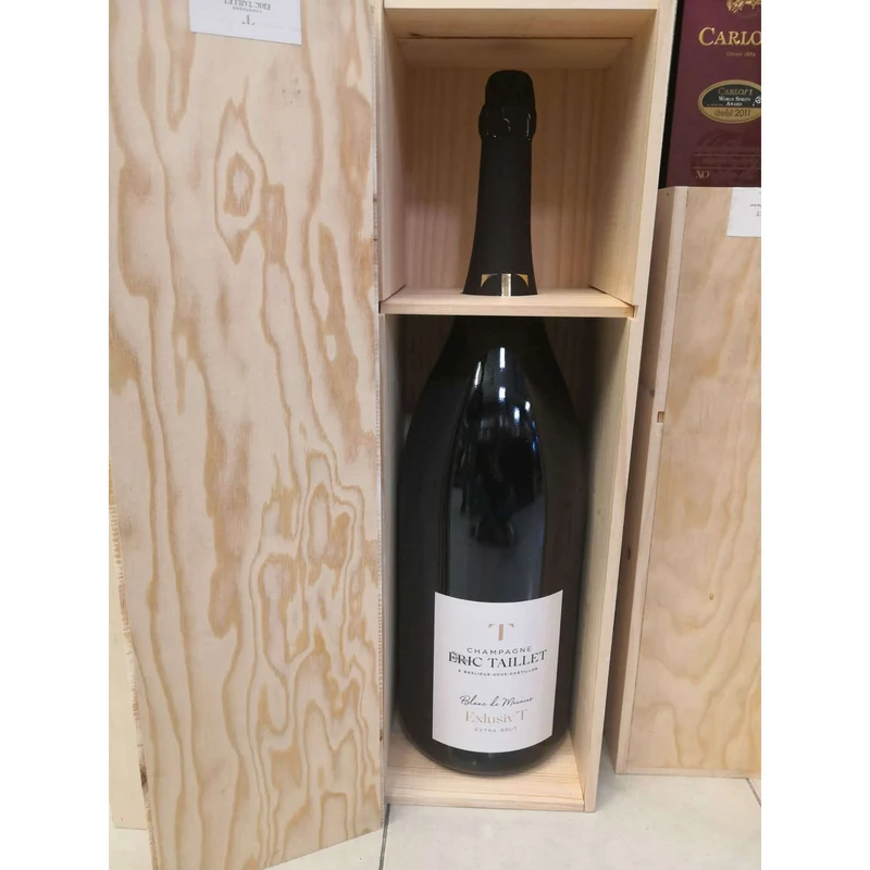 Champagne ERIC TAILLET Exclusiv't Brut 6 Litri (Mathusalem Cassetta in Legno)