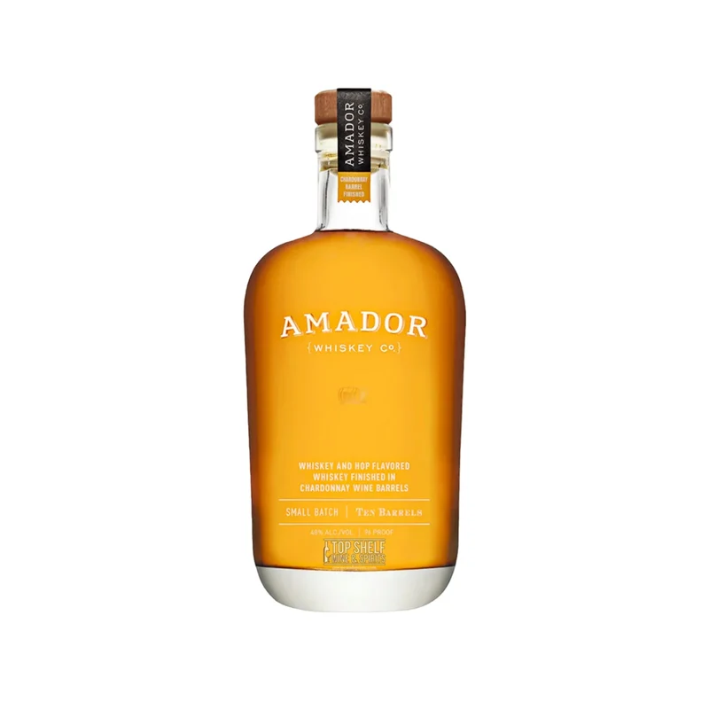 Amador Whiskey Co. Ten Barrels Small Batch Rye Whiskey Finished in Cognac and Sherry Casks