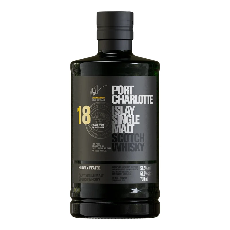 Bruichladdich Port Charlotte 18 Year Old Heavily Peated