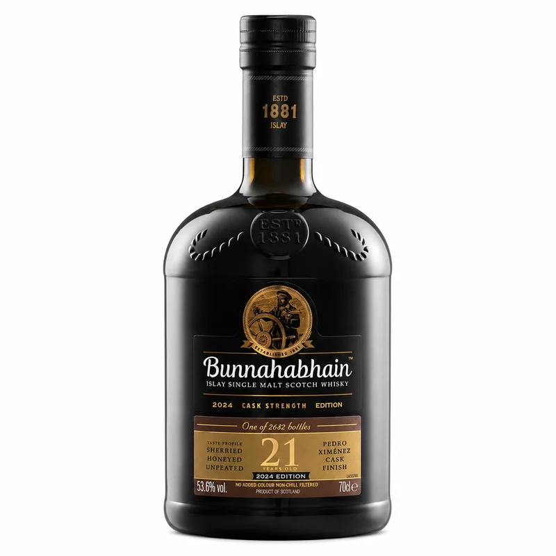 Bunnahabhain 21 Year Old Cask Strength 2024 Edition