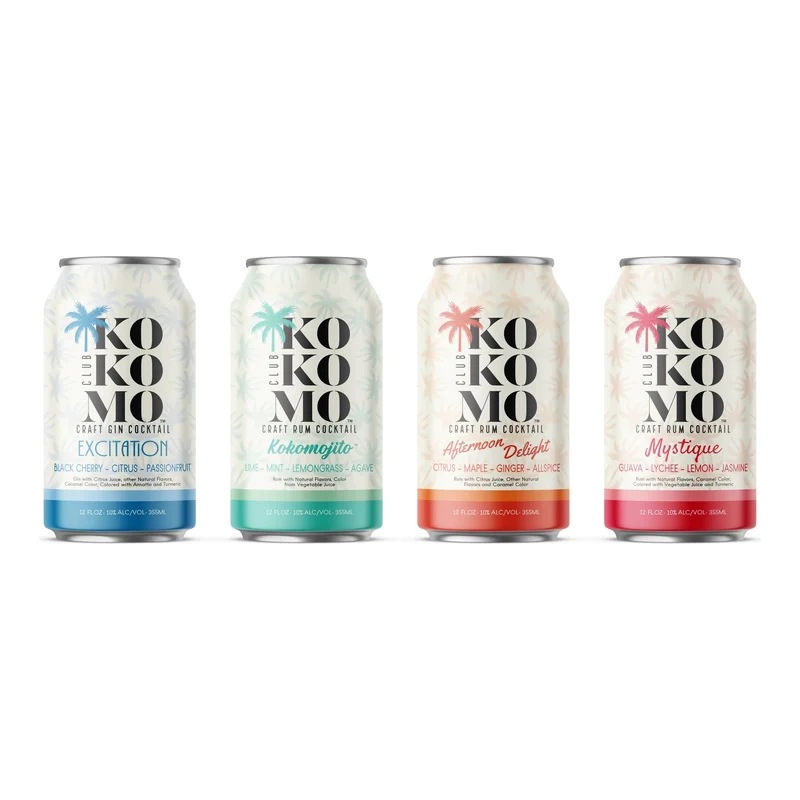 Club Kokomo Craft Cocktails Variety 8-Pack