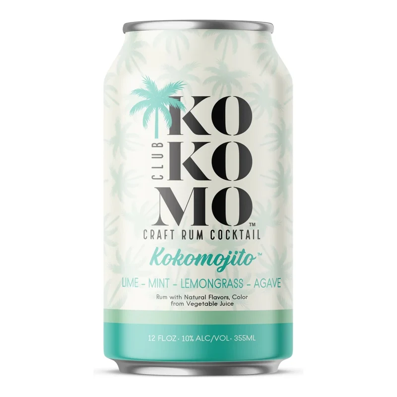 Club Kokomo Kokomojito Craft Rum Cocktail 4-Pack