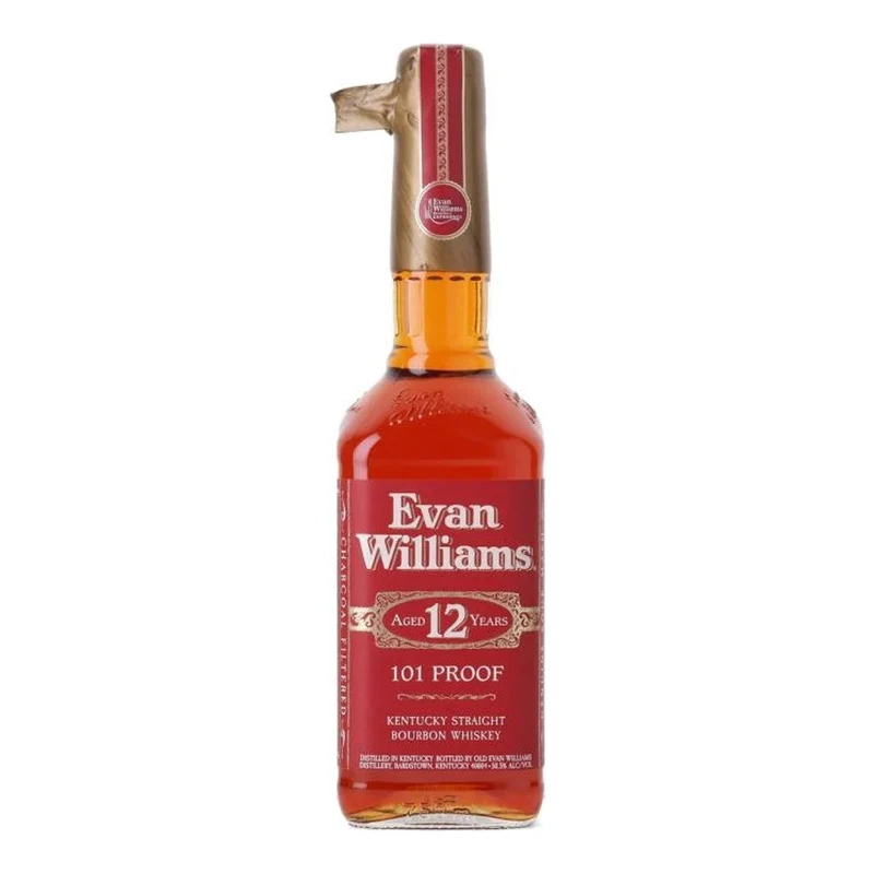 Evan Williams Straight Bourbon 12 Year 101 Proof Japanese Edition Whiskey