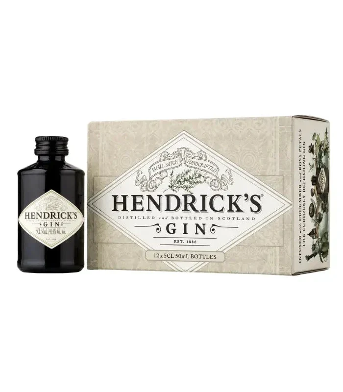 Hendrick's Gin Shooters 50ml 12 Pack
