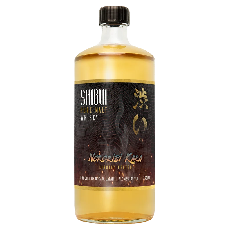 Shibui Pure Malt Whiskey - Nokoribi Kara, Lightly Peated (Product Of Niigata, Japan)