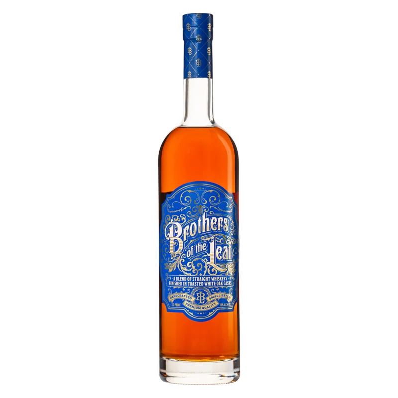 Brothers Of The Leaf Blended Straight Whiskey Finished In Toasted White Oak Casks