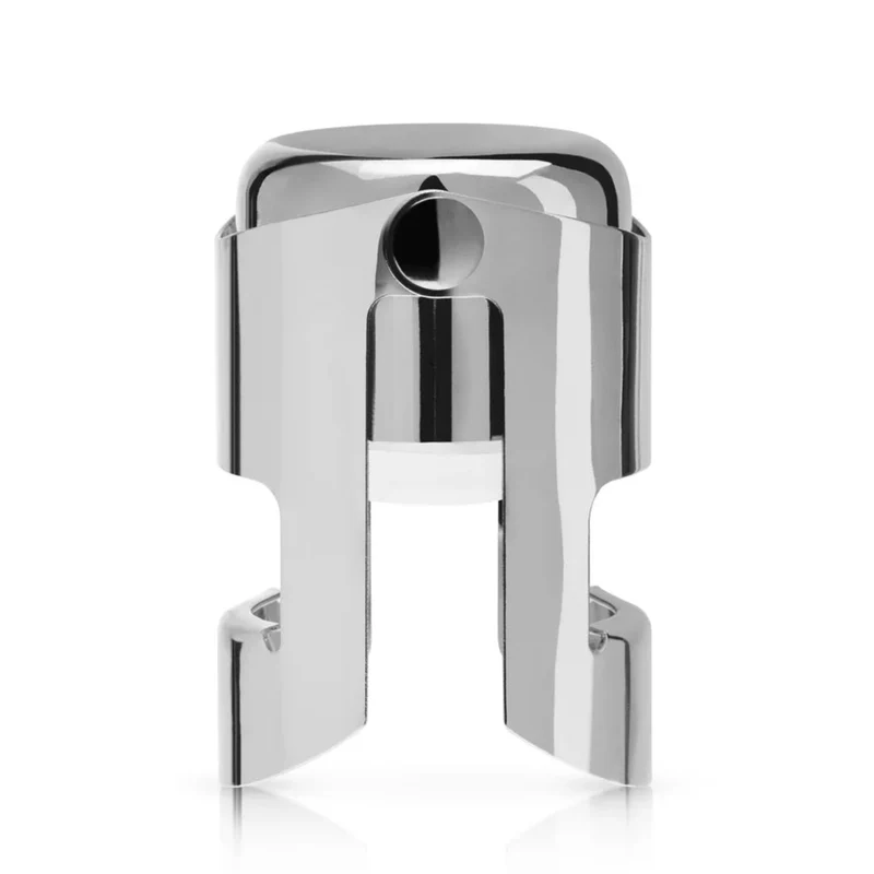 True Fizz Champagne Stopper in Chrome