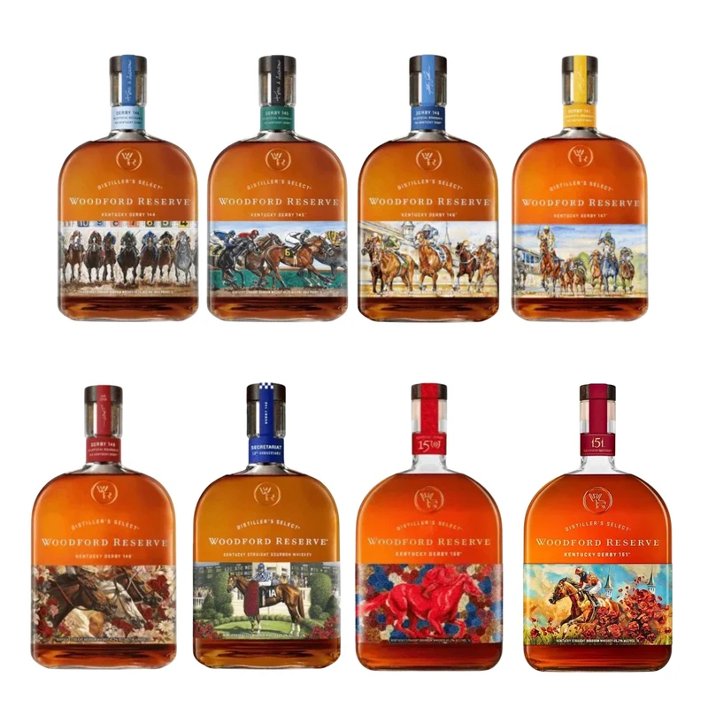 Woodford Reserve Derby Limited Collectors Set #144-151