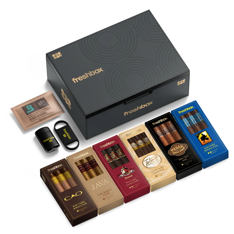 FreshBox Sweet & Aromatic Cigar Starter Kit