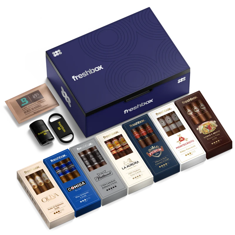 FreshBox Perfect For Dads Cigar Starter Kit
