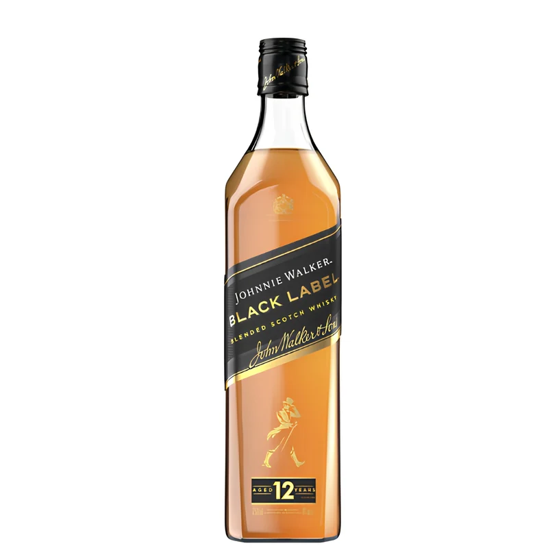 Johnnie Walker Black Label 12 Year Blended Scotch Whisky 750ml