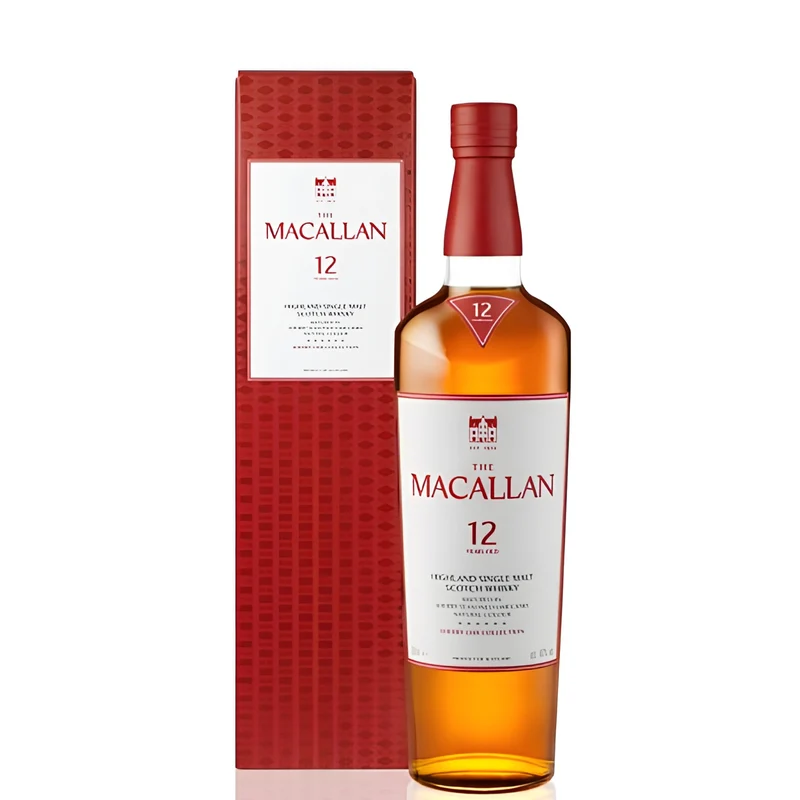 The Macallan Sherry Oak 12 Yr Single Malt Scotch Whisky 750ml