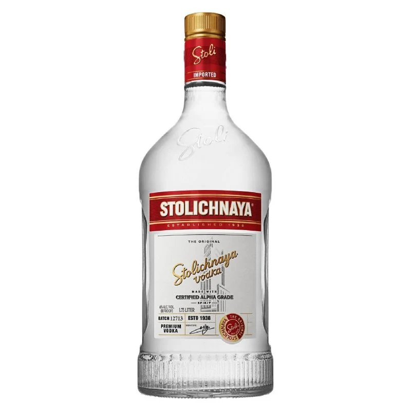 Stolichnaya Vodka 1.75 Liter