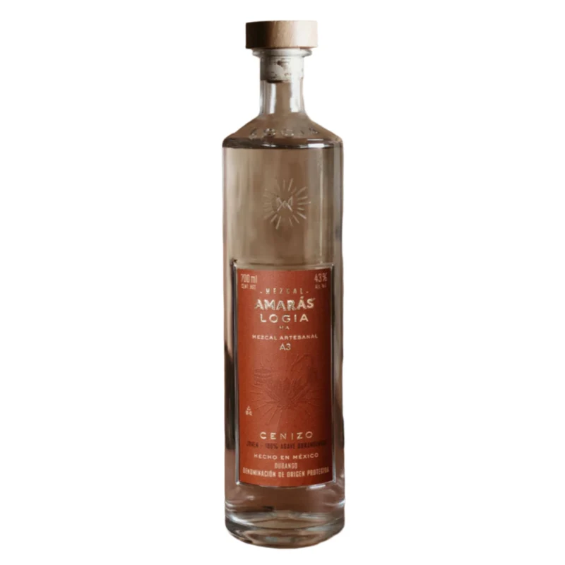 Amaras Mezcal Artesanal Ma Joven Logia A3 Cenizo