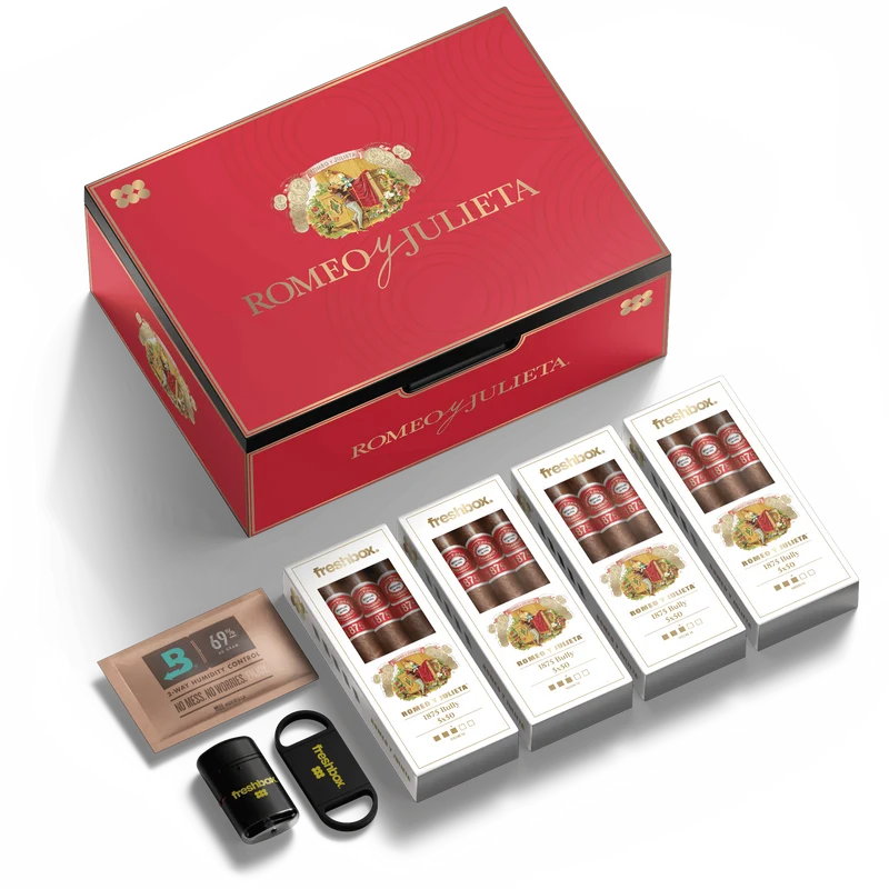 FreshBox Romeo y Julieta 1875 Edition Humidor Starter Kit