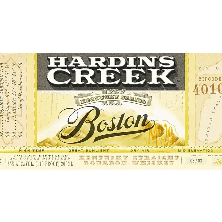 James B. Beam Hardin’s Creek Boston Kentucky Straight Bourbon