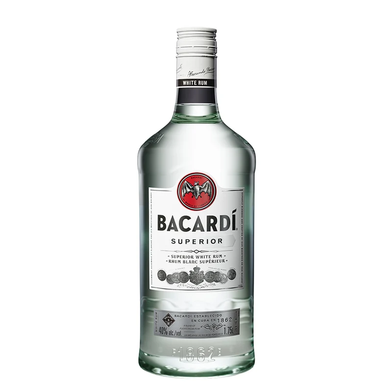 Bacardi Superior Rum 1.75 Liter