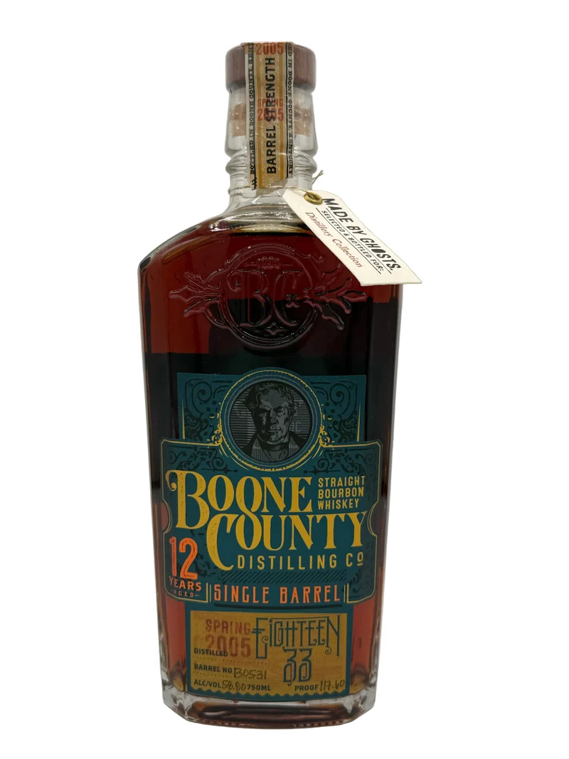 Boone County 12 Year 117.60 Proof The Ghost Collection Barrel B0531 (SHORT BARREL 8/31)