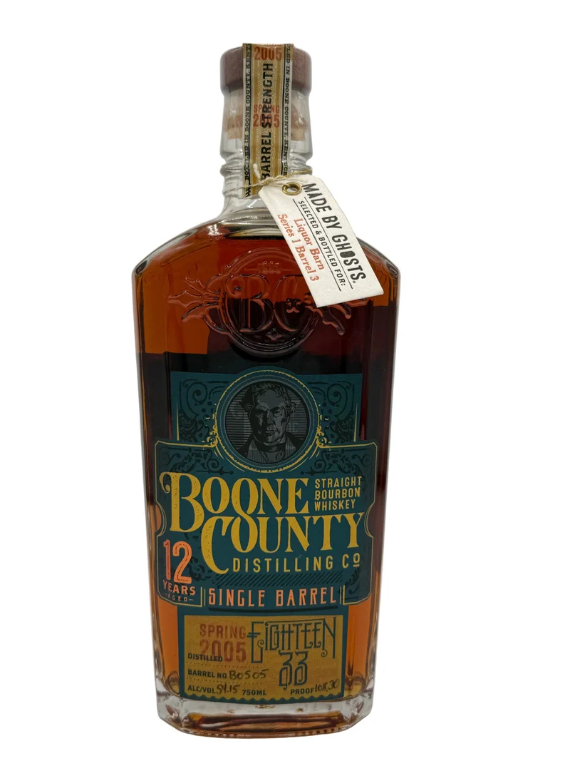 Boone County 12 Year 108.30 Proof Liquor Barn Series 1 Barrel 3 B0505