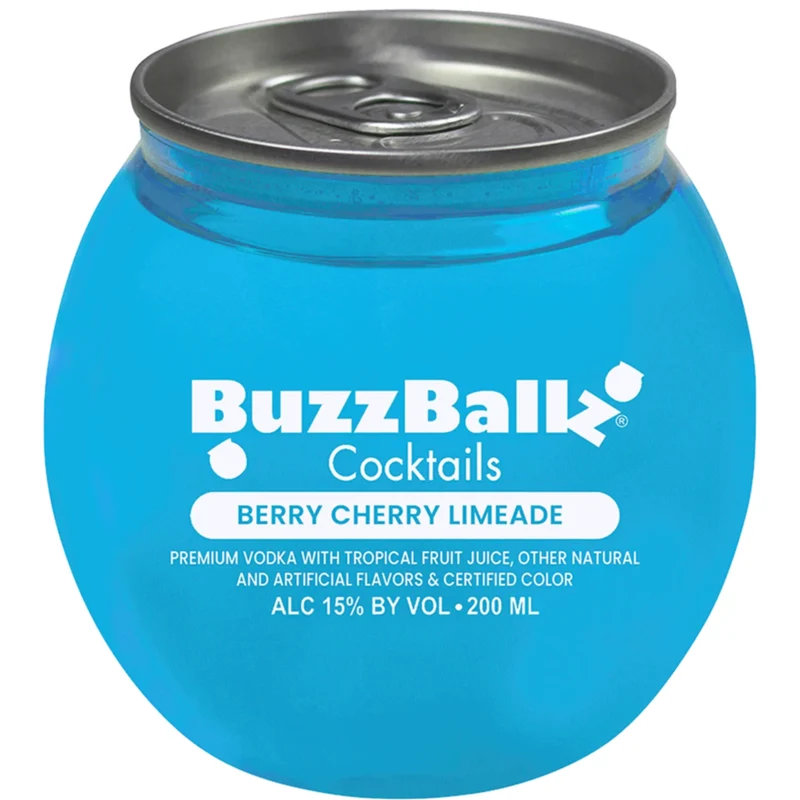 Buzzballz Berry Cherry Limeade - 24 Pack