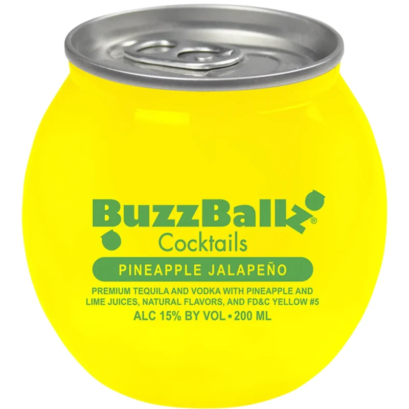 BuzzBallz Cocktails Pineapple Jalapeno - 24 Pack