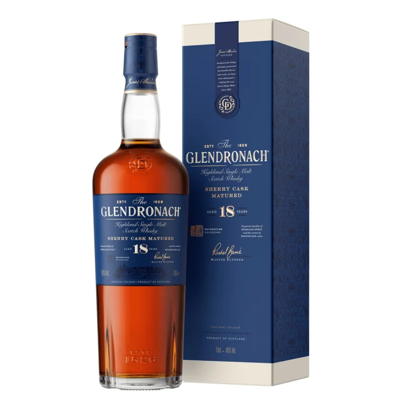 GlenDronach 18 Year Single Malt Scotch Whiskey