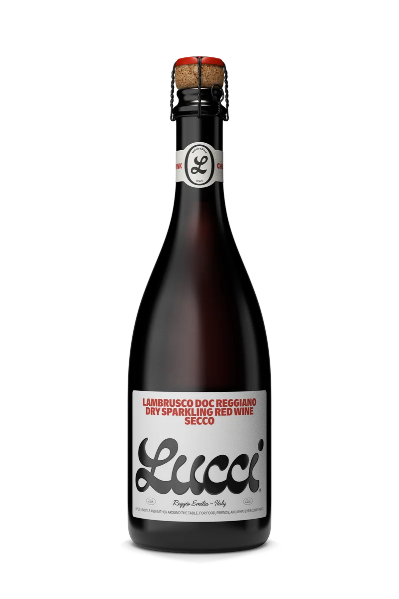Lucci Lambrusco Reggiano DOC Dry Sparkling Wine Secco