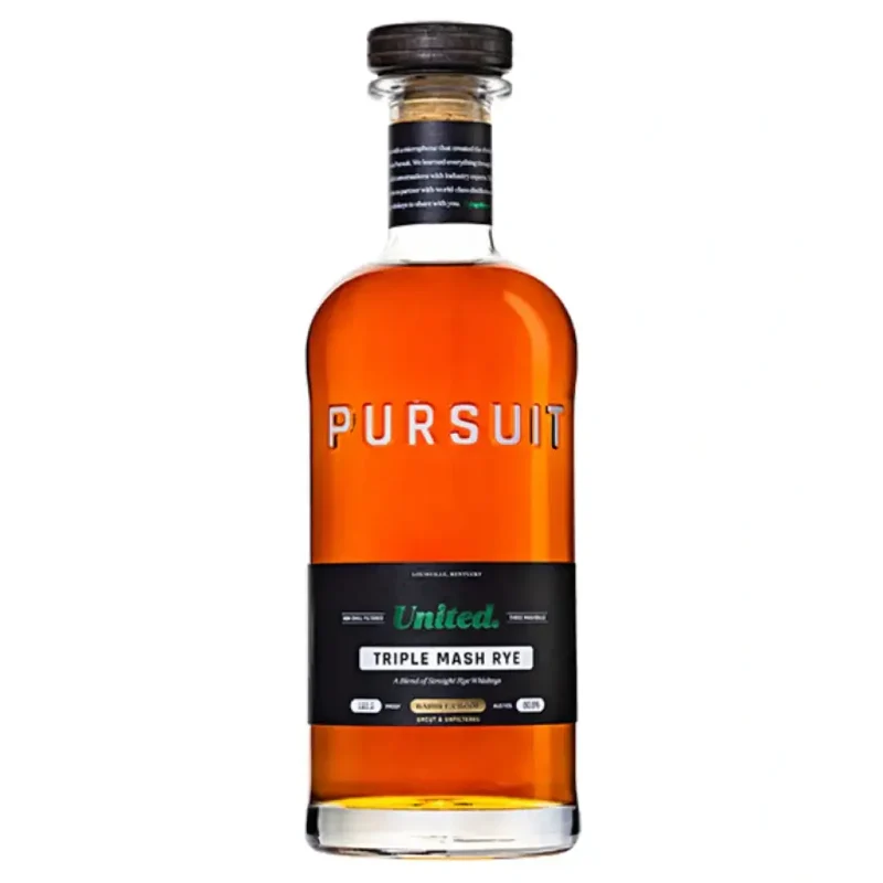 Pursuit United Barrel Proof Triple Mash Rye Whiskey 700ml