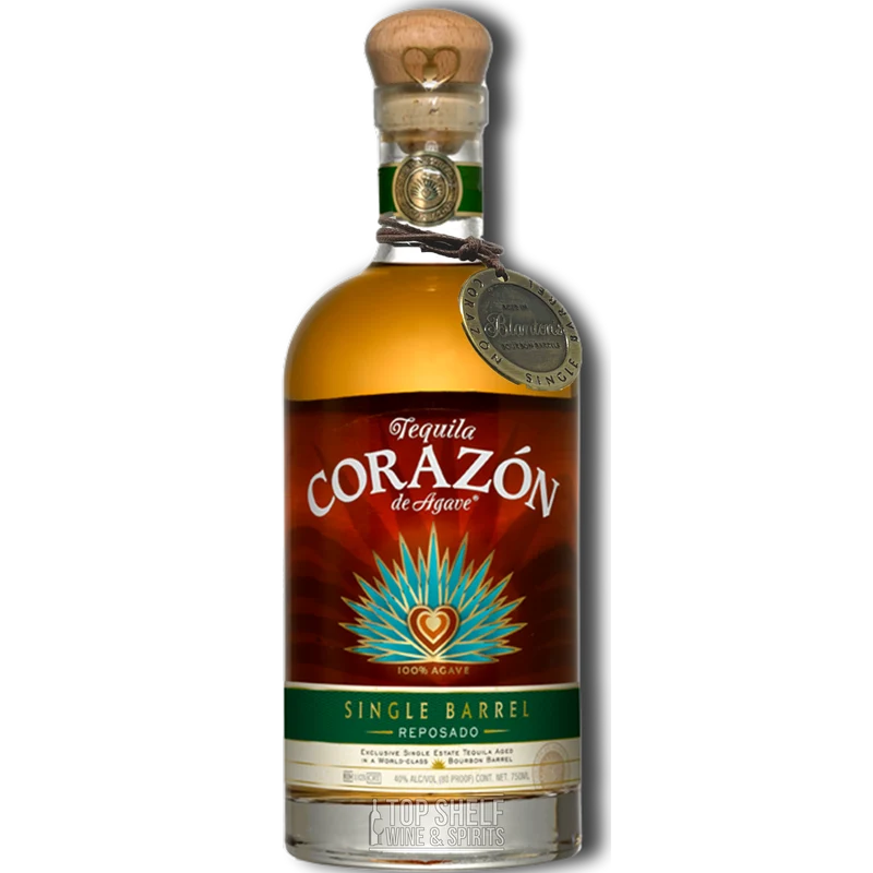 Corazon Single Barrel Reposado Aged in Blanton's Bourbon Barrels