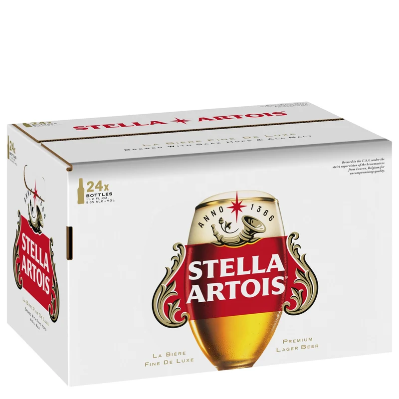 Stella Artois 24pk Btl 11.2oz