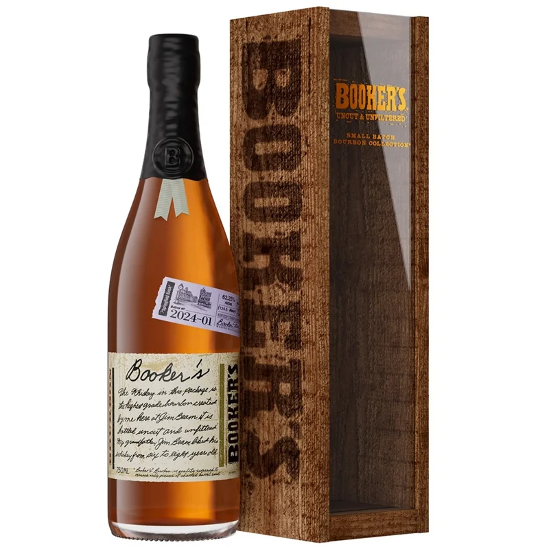Booker's Straight Bourbon "Springfield Batch" 2024-01 7 Year 124.5 Proof