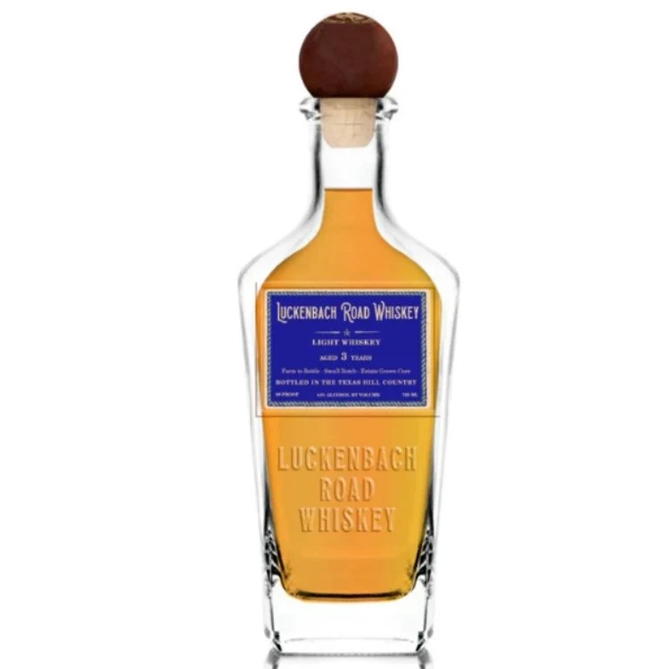 Luckenbach Road Whiskey 3 Years Old Light Whiskey