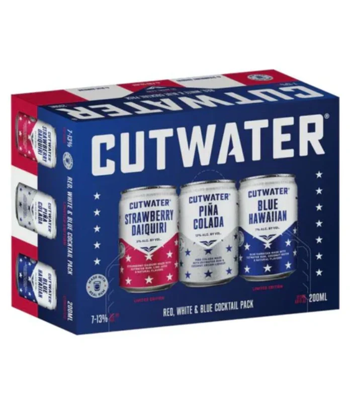 Cutwater Red, White & Blue Variety 12 Pack