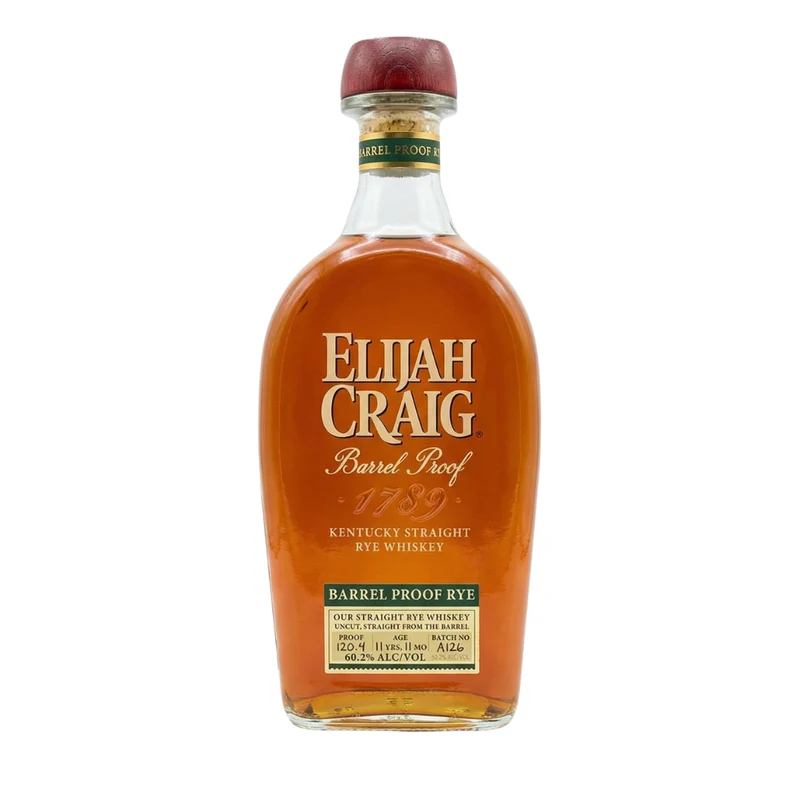 Elijah Craig Barrel Proof Rye Batch #A126