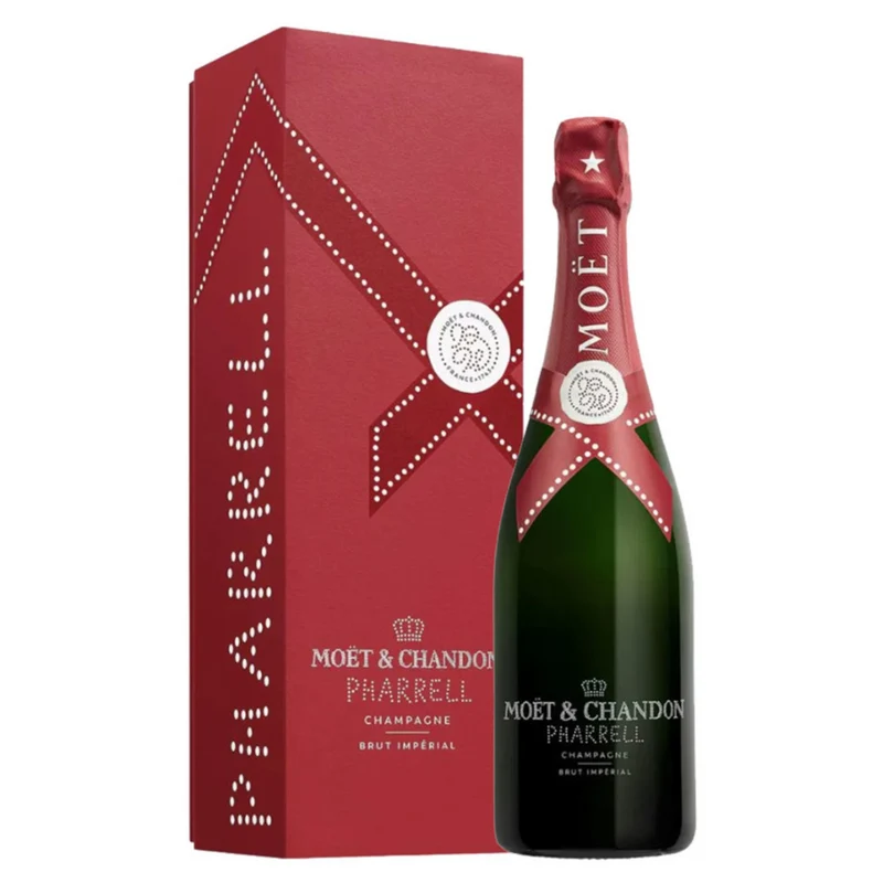 Moet & Chandon Champagne Brut Imperial Pharrell W/ Gift Box 750 ml