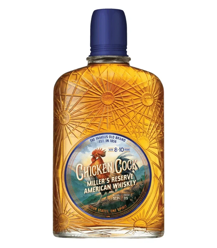 Chicken Cock Miller's Reserve 8-10 Year Old American Whiskey 750ml