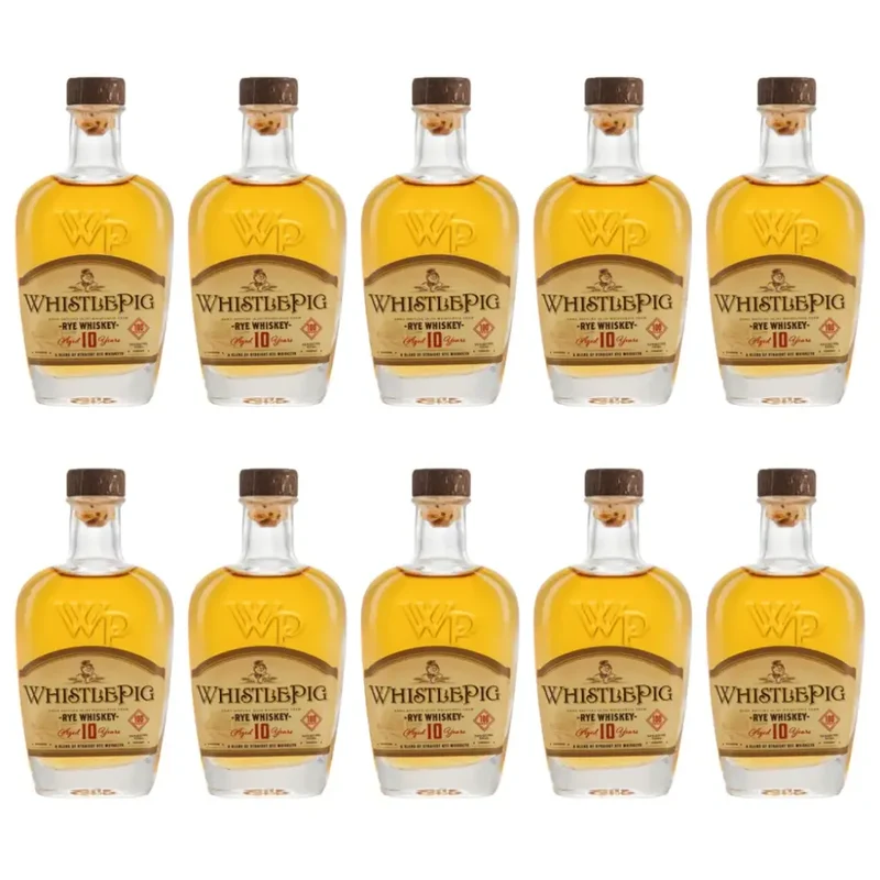 WhistlePig 10 Year Rye 50ml 10 Pack